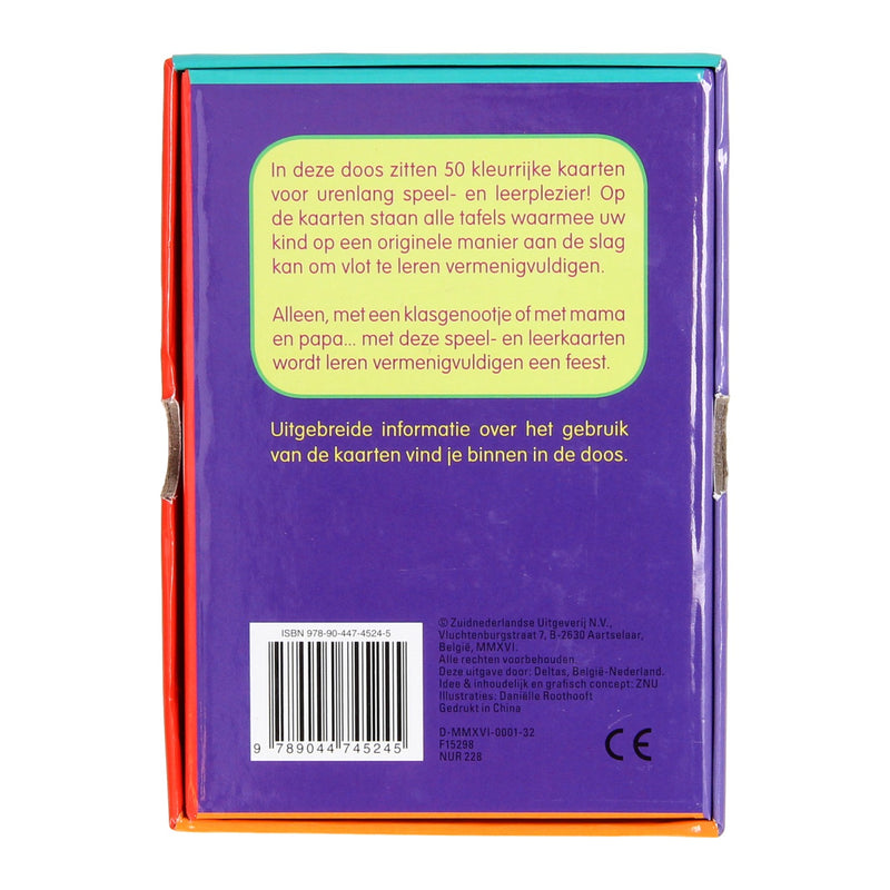 Load image into Gallery viewer, Speel- en leerkaarten - Ik oefen de tafels van vermenigvuldi