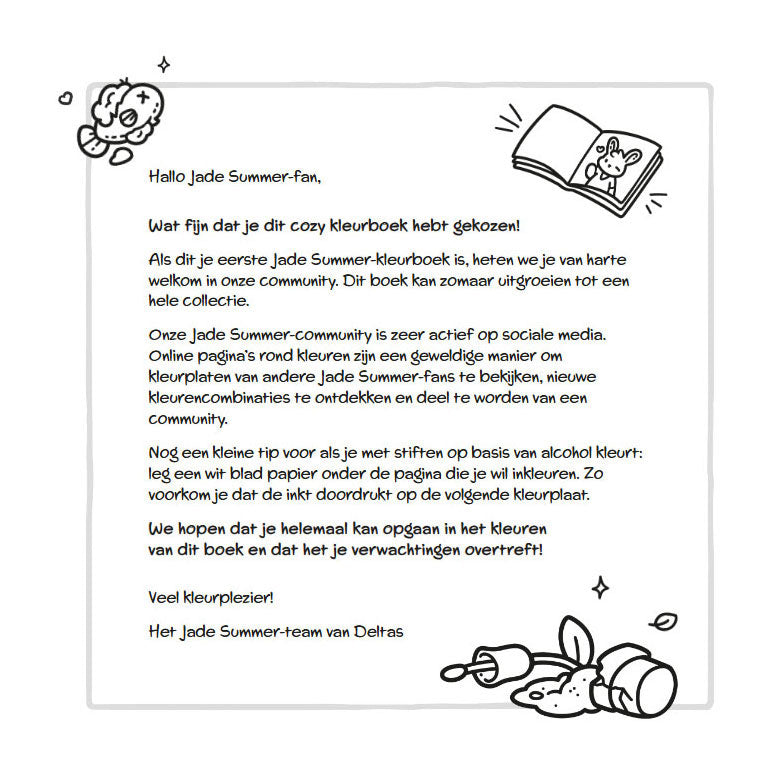 Afbeelding laden in galerijviewer, Deltas cat crimes - cozy kleurboek jade summer