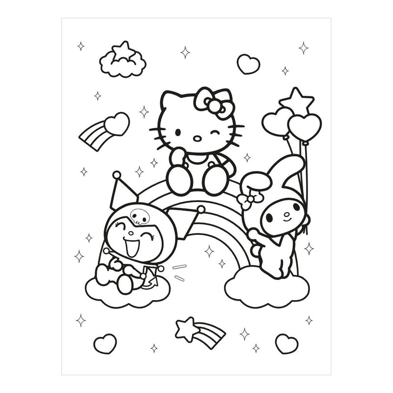 ギャラリービューアに画像をロードする, Deltas hello kitty and friends super color parade kleurboek