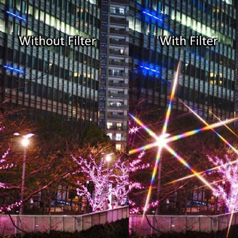 Load image into Gallery viewer, Marumi Star-6 Filter DHG 55 mm
