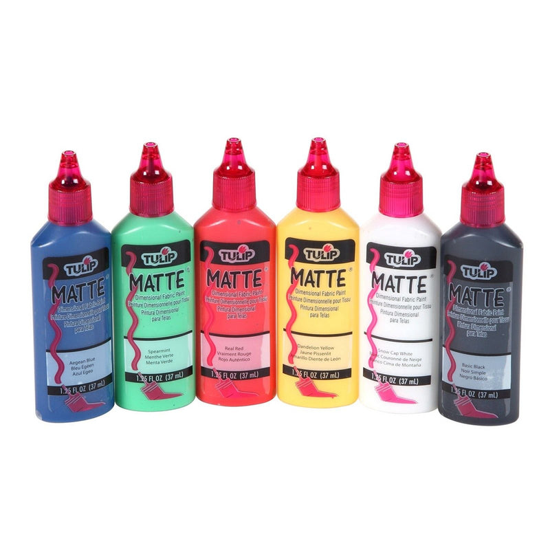 Load image into Gallery viewer, Tulip • 3d textielverf 37ml matte 6st.