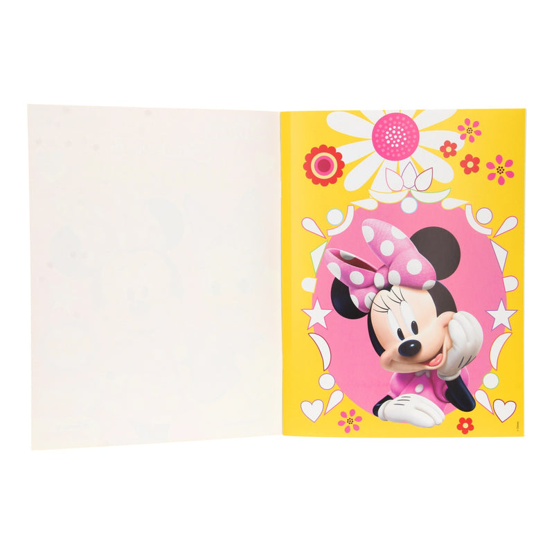 Load image into Gallery viewer, Minnie Mouse Sticker- en Kleurboek