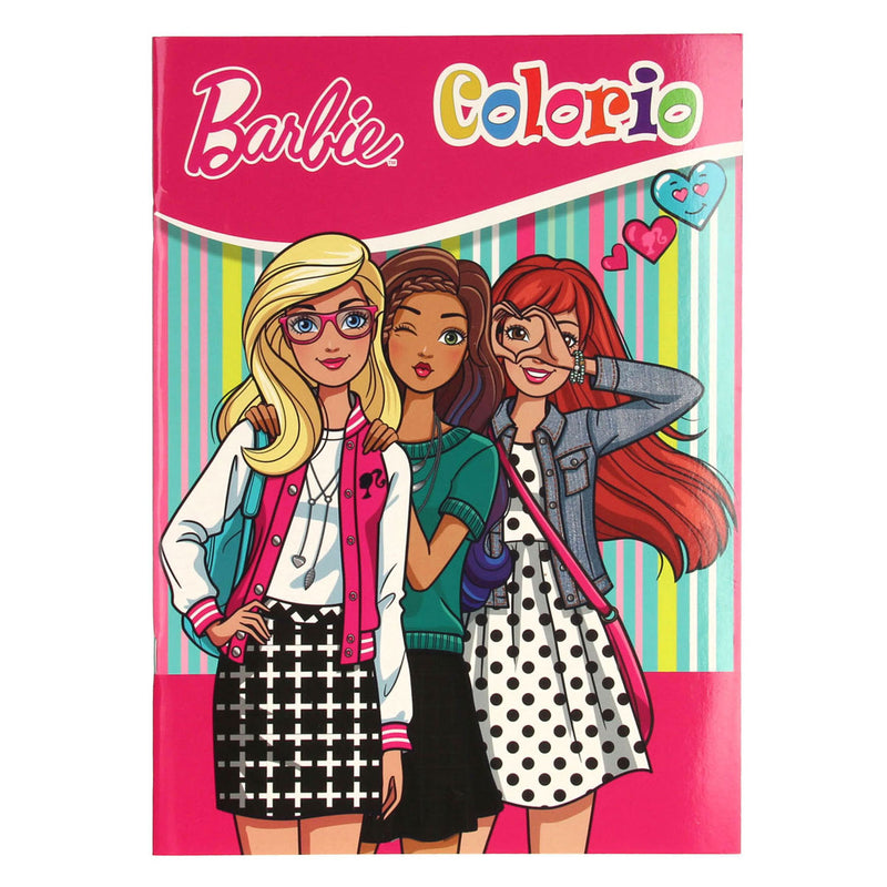 Chargez l'image dans la visionneuse de la galerie, Boek specials nederland bv barbie colorio kleurboek