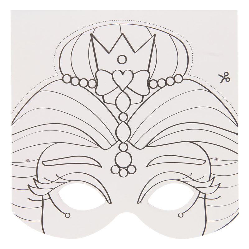 Load image into Gallery viewer, Wins holland maskers maken knutselboek - eenhoorn en prinses