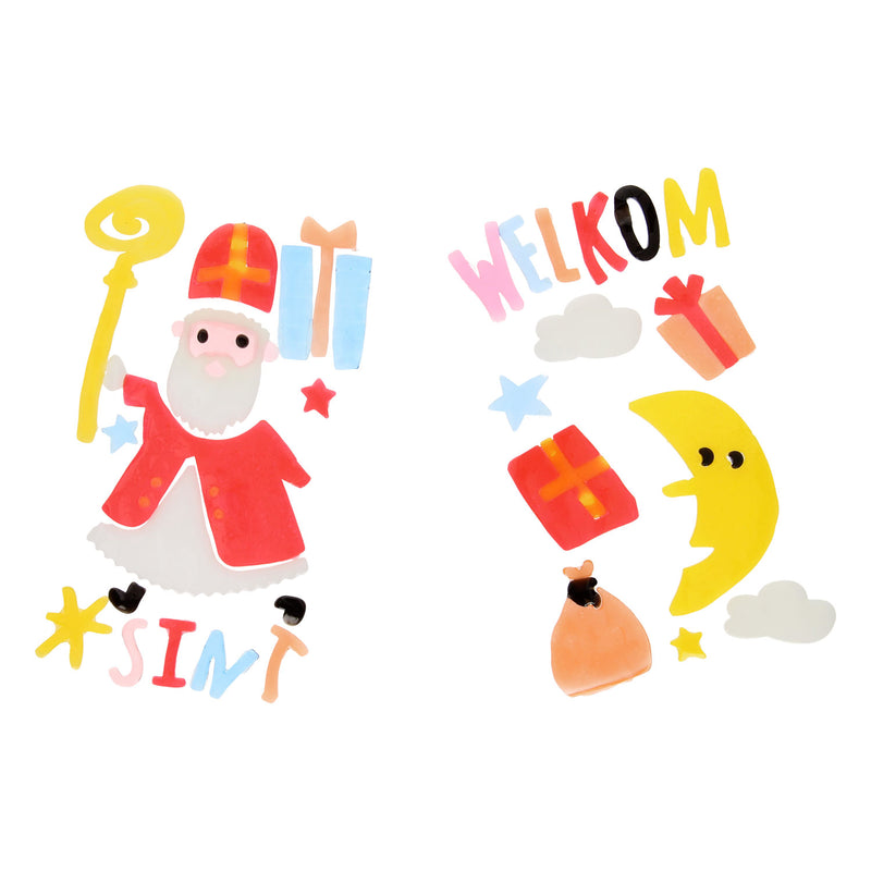 Load image into Gallery viewer, Wins holland raamstickers sinterklaasfeest
