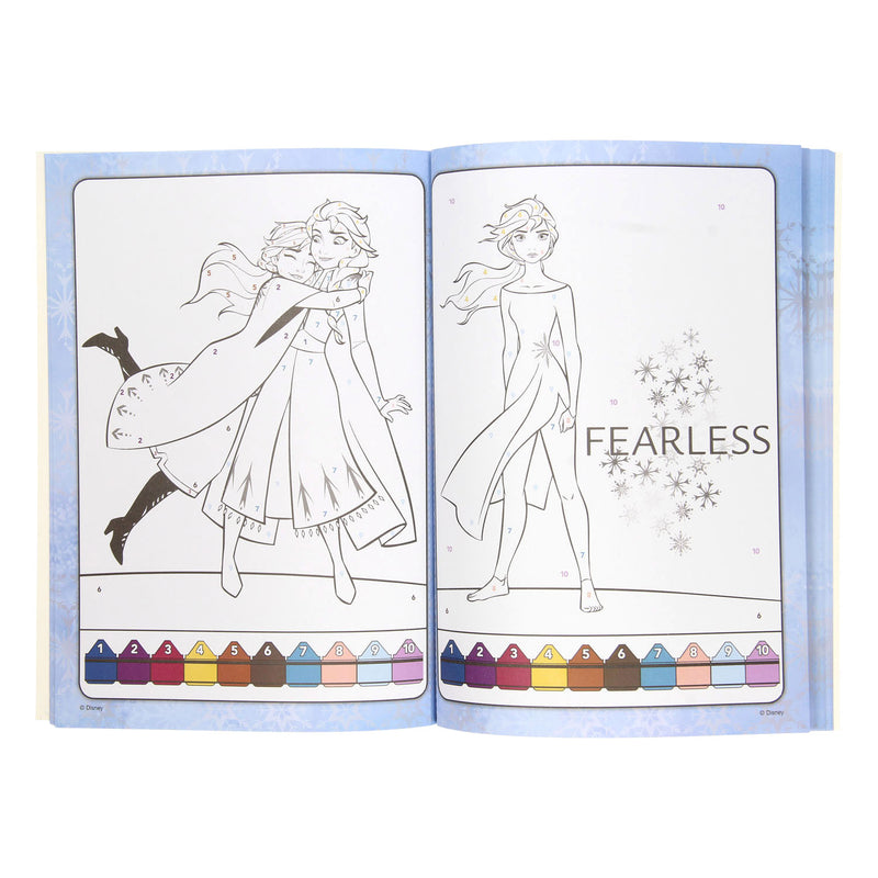 Load image into Gallery viewer, Boek specials nederland bv kleuren op nummer - frozen