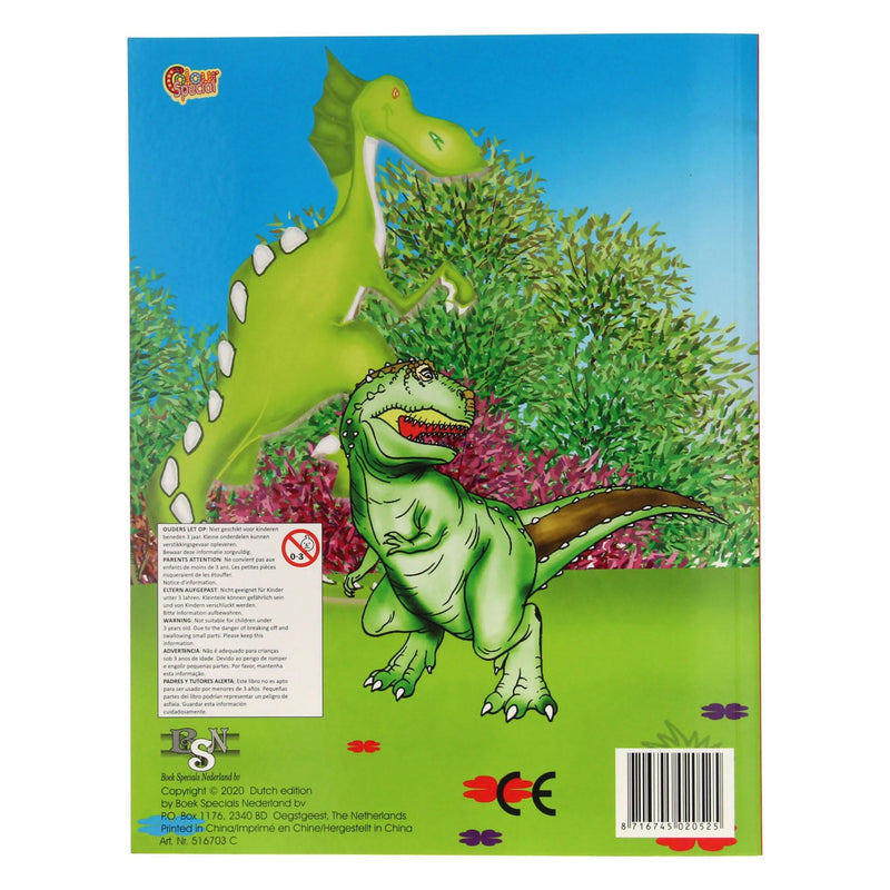 Load image into Gallery viewer, Boek specials nederland bv kleurboek met wascokrijtjes, 12st.
