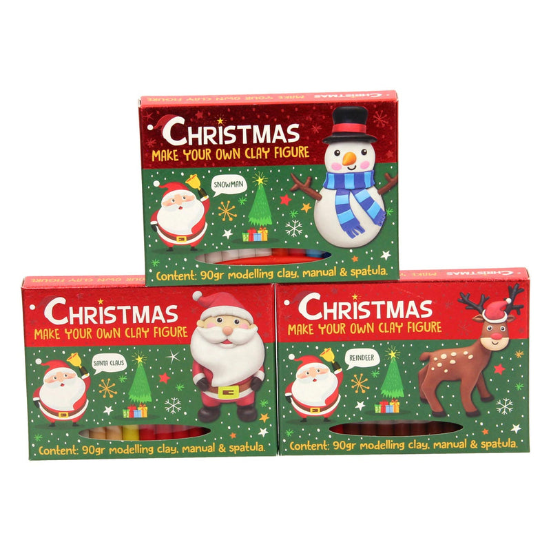 Load image into Gallery viewer, Wins holland maak je eigen kleifiguur kerst - 90gr. klei