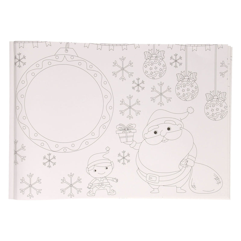 Load image into Gallery viewer, Wins holland kleurboek placemat kerst, 12st.
