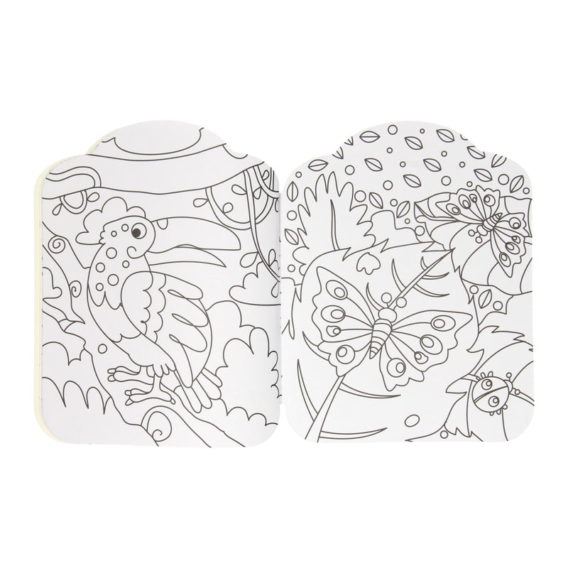 Cargue la imagen en el visor de la galería, Wins holland fantastico kleuren stickerboek jungle
