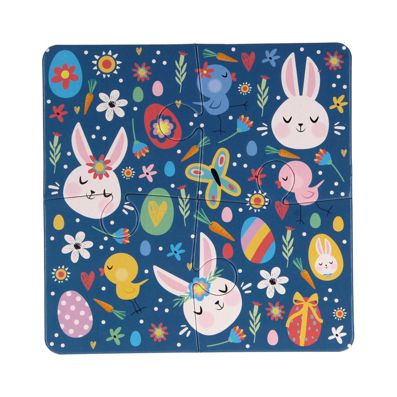 Load image into Gallery viewer, Kinderpuzzel Pasen, 4in1