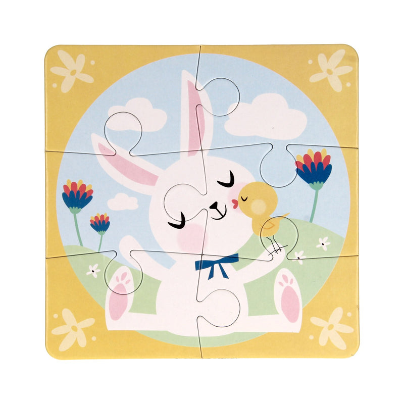 Load image into Gallery viewer, Kinderpuzzel Pasen, 4in1