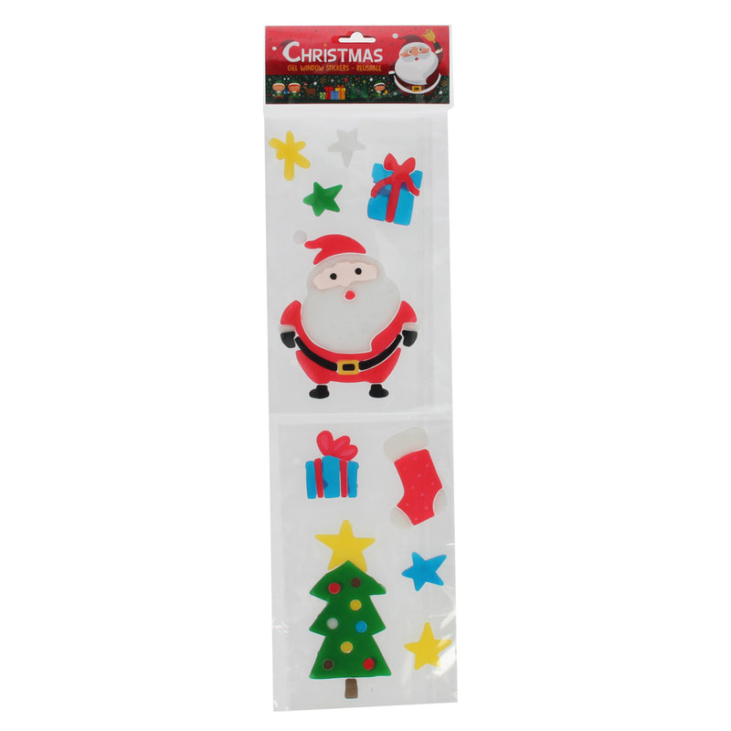 Load image into Gallery viewer, Herbruikbare Gel Raamstickers Kerst