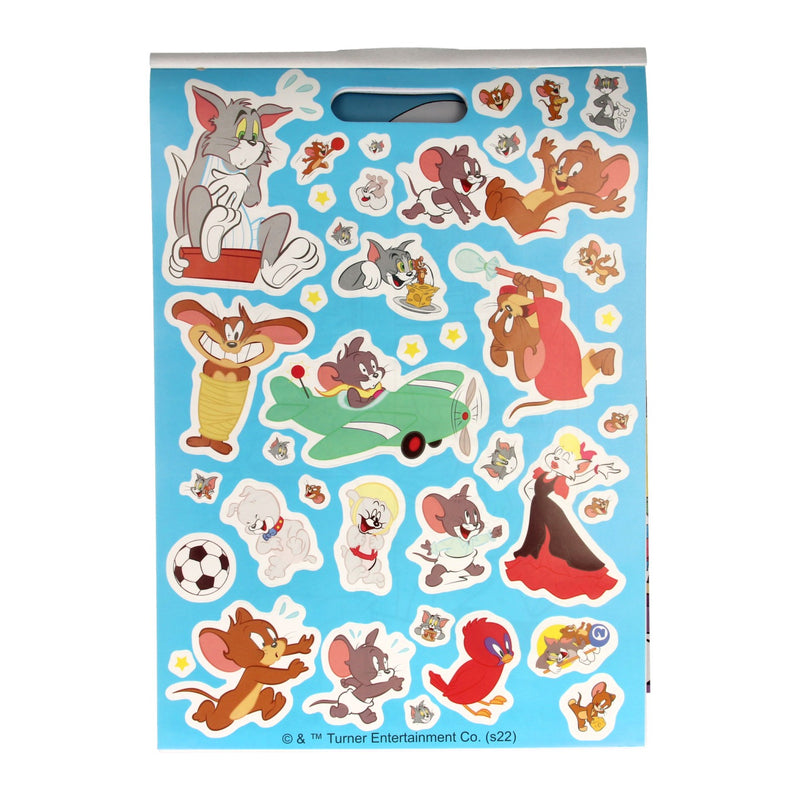 Load image into Gallery viewer, Boek Specials Nederland BV Bros Super Color Kleurboek Tom Jerry met Stickers