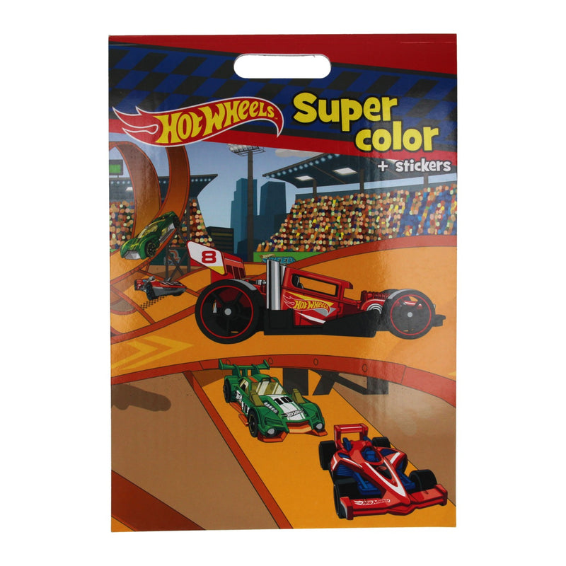 Load image into Gallery viewer, Boek Specials Nederland BV Super Color Kleurboek Hot Wheels