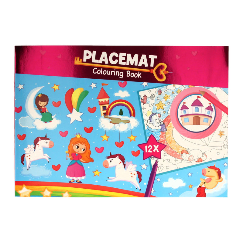 Load image into Gallery viewer, Wins holland placemat kleurboek - eenhoorn