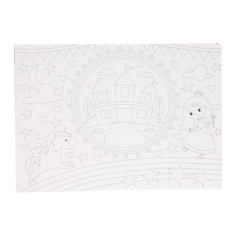 Load image into Gallery viewer, Wins holland placemat kleurboek - eenhoorn