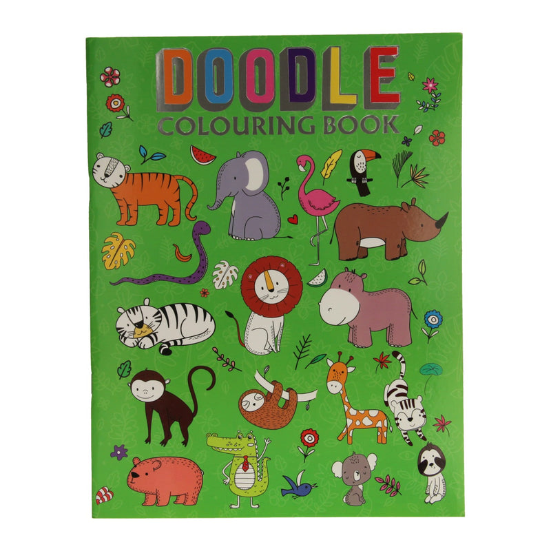 Load image into Gallery viewer, Doodle Kleurboek - Wilde Dieren