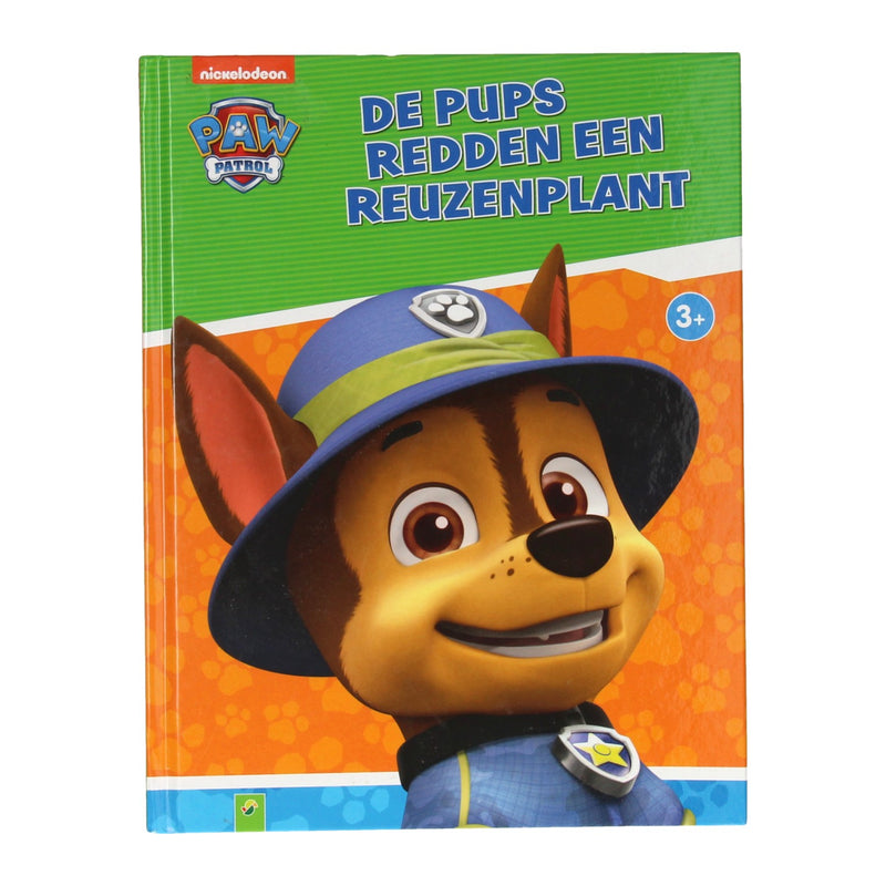 Load image into Gallery viewer, Wins holland voorleesboek de pups redden een reuzenplant paw patrol