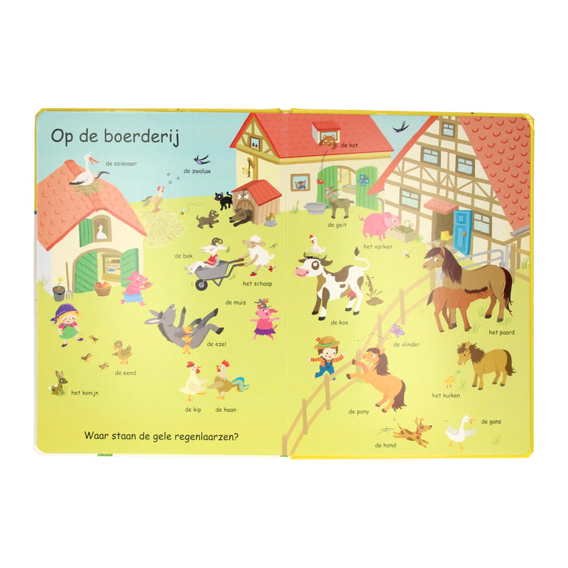 Load image into Gallery viewer, Wins holland zoekboek beeldwoordenboek dieren