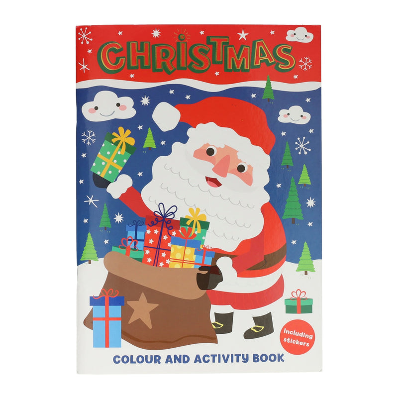 Load image into Gallery viewer, Wins holland kleur- en activiteitenboek a4 kerstmis