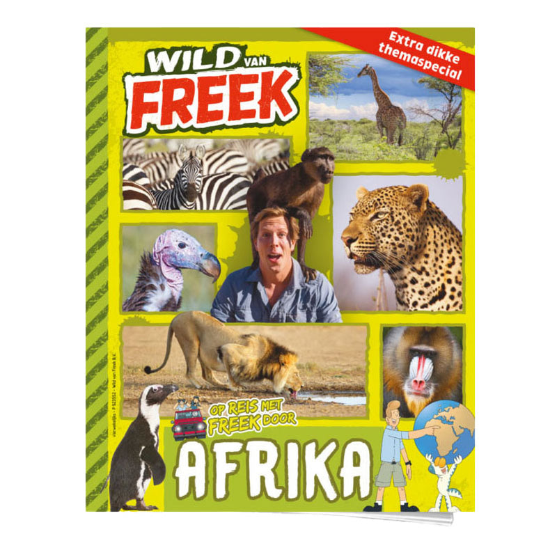 Load image into Gallery viewer, Boek specials nederland bv wild van freek op reis door afrika boek