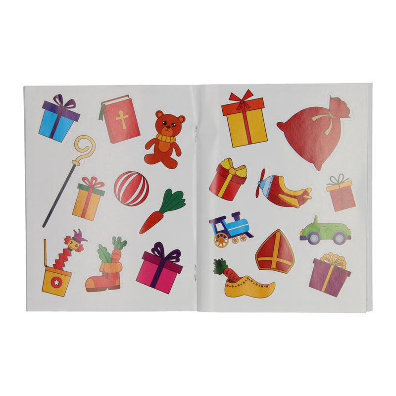 Load image into Gallery viewer, Boek specials nederland bv sinterklaas kleurboek met stickers