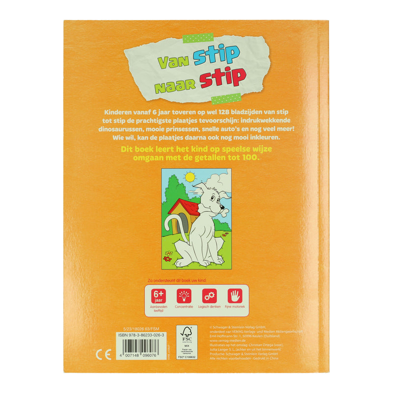 Load image into Gallery viewer, Wins holland van stip naar stip - 128 pagina's