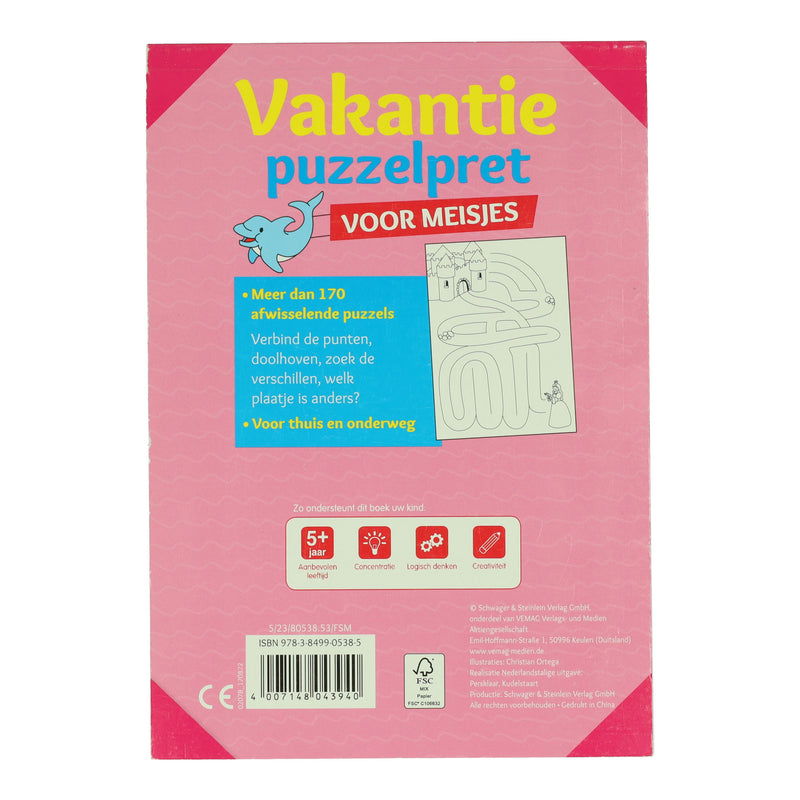Afbeelding laden in galerijviewer, Wins holland vakantie puzzelpret voor meisjes