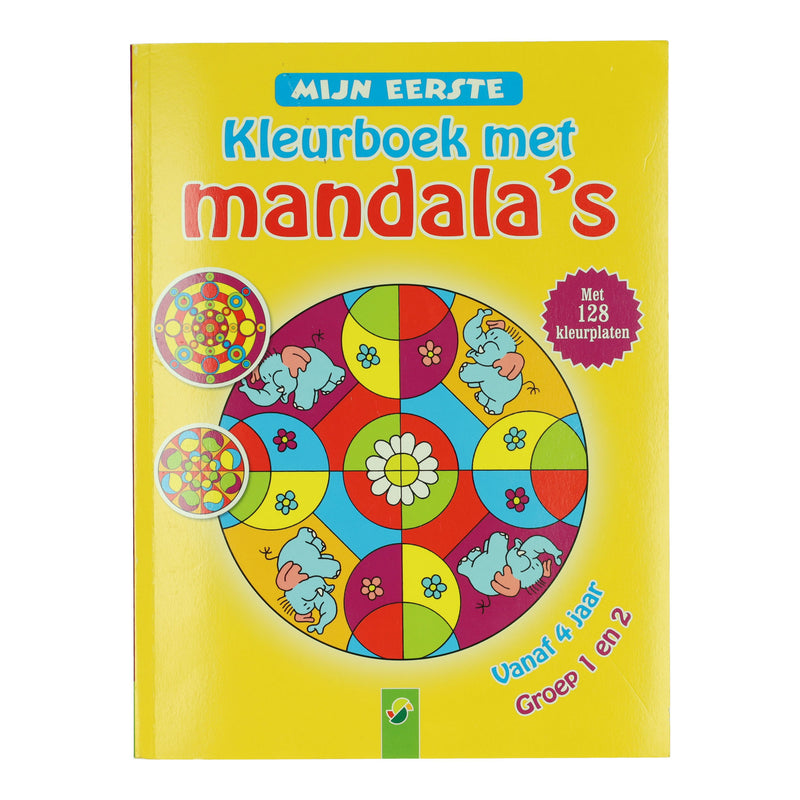 Load image into Gallery viewer, Wins holland mijn eerste kleurboek met mandala's