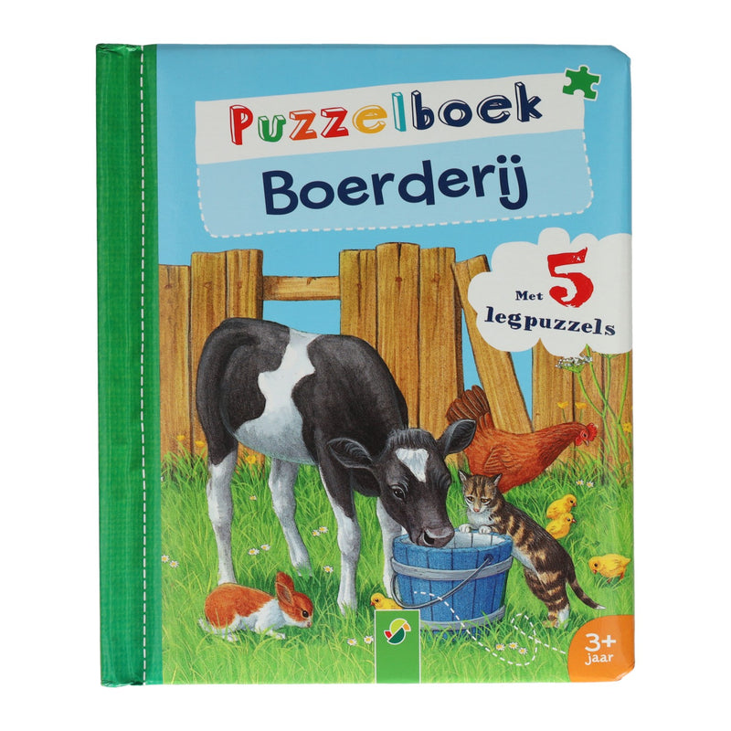 Load image into Gallery viewer, Wins holland puzzelboek boerderij