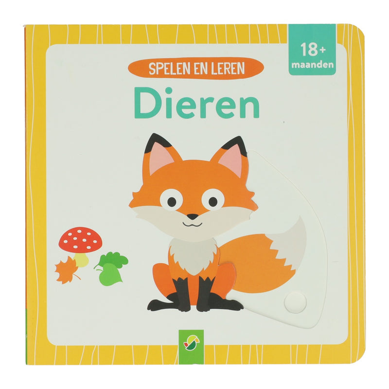 Load image into Gallery viewer, Wins holland schuifboekje spelen en leren dieren