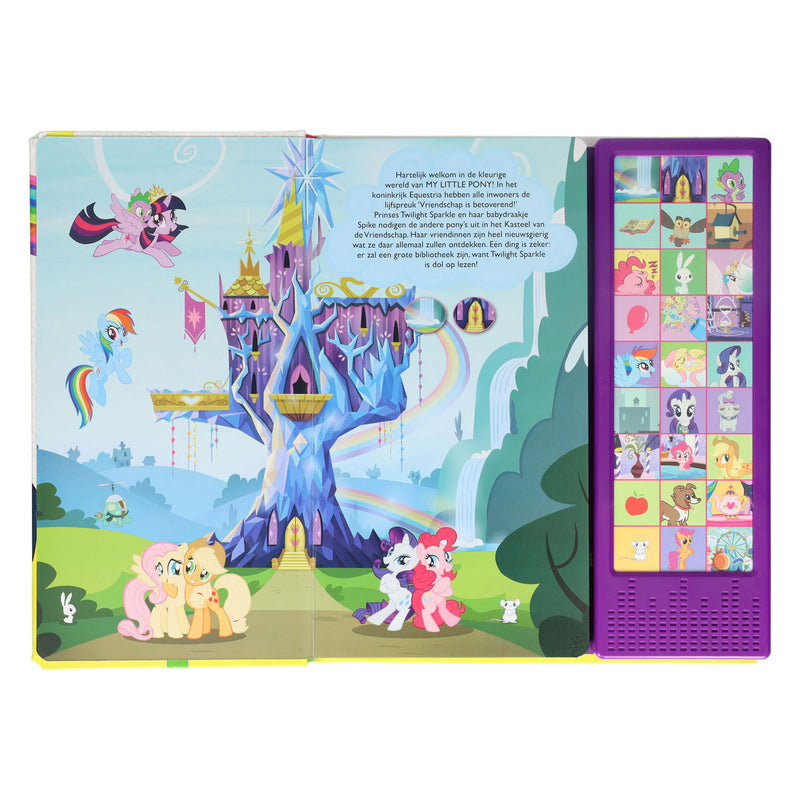 Afbeelding laden in galerijviewer, Wins holland mijn grote geluidenboek my little pony - met 27 geluiden