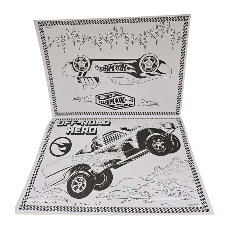 Cargue la imagen en el visor de la galería, Boek specials nederland bv hot wheels posters stickersboek