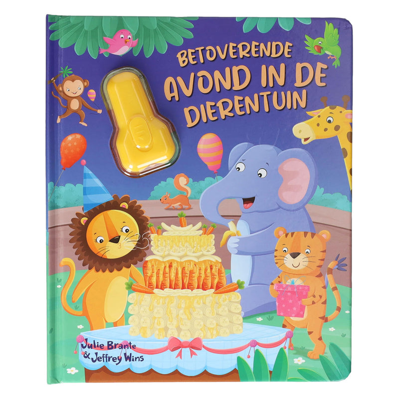 Chargez l'image dans la visionneuse de la galerie, Wins holland kartonboek met zaklamp dierentuin - 3jr.