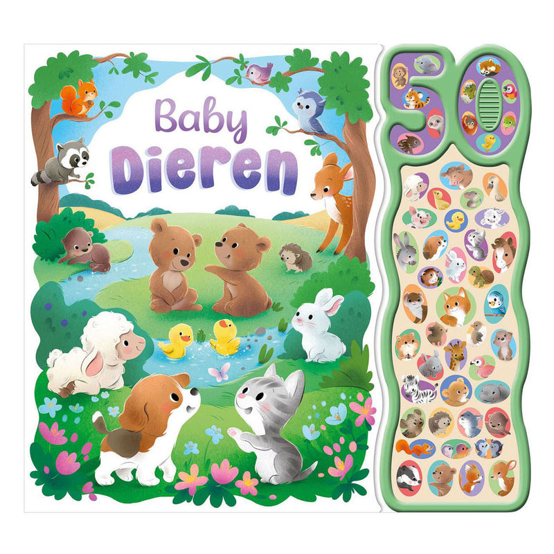 Chargez l'image dans la visionneuse de la galerie, Rebo publishers babydieren - 50 geluidenboek