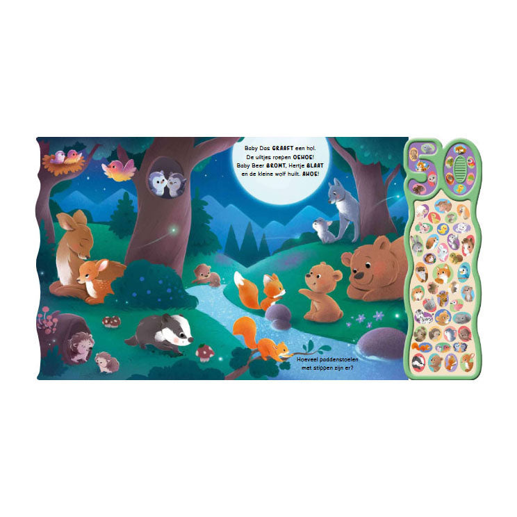 Chargez l'image dans la visionneuse de la galerie, Rebo publishers babydieren - 50 geluidenboek