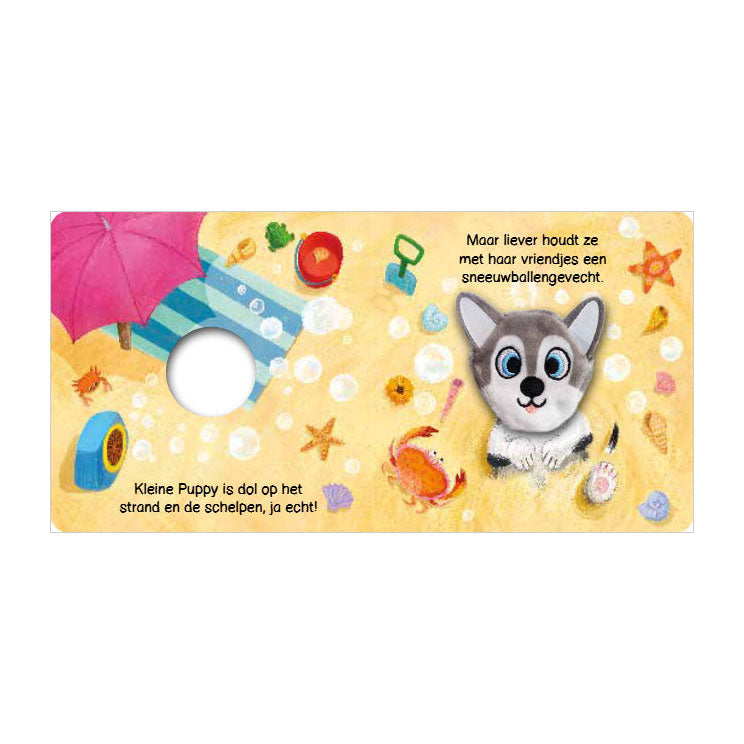 Chargez l'image dans la visionneuse de la galerie, Rebo publishers kleine puppy - vingerpopboek