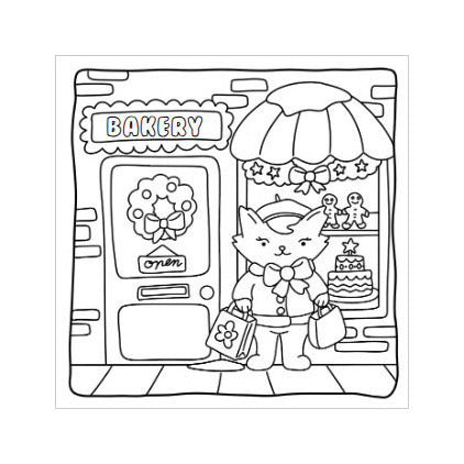 Afbeelding laden in galerijviewer, Rebo publishers winter glow - comfy cosy kleurboek