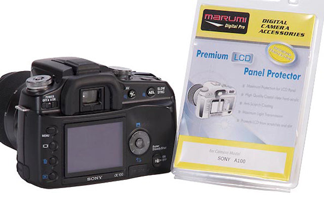 Load image into Gallery viewer, Marumi lcd protector voor sony a100