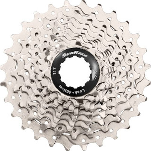 Afbeelding laden in galerijviewer, SunRace cassette 10V 11-32 CSRS0 metallic silver