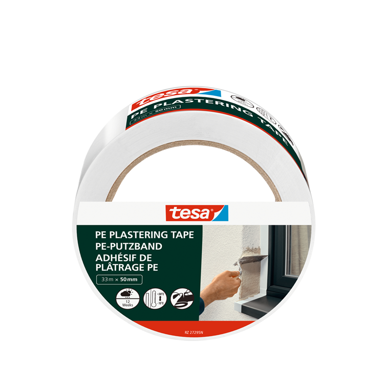 Afbeelding laden in galerijviewer, Tesa 1067558 - afplaktape, pe wit 33 meter 50 mm | 6 stuks