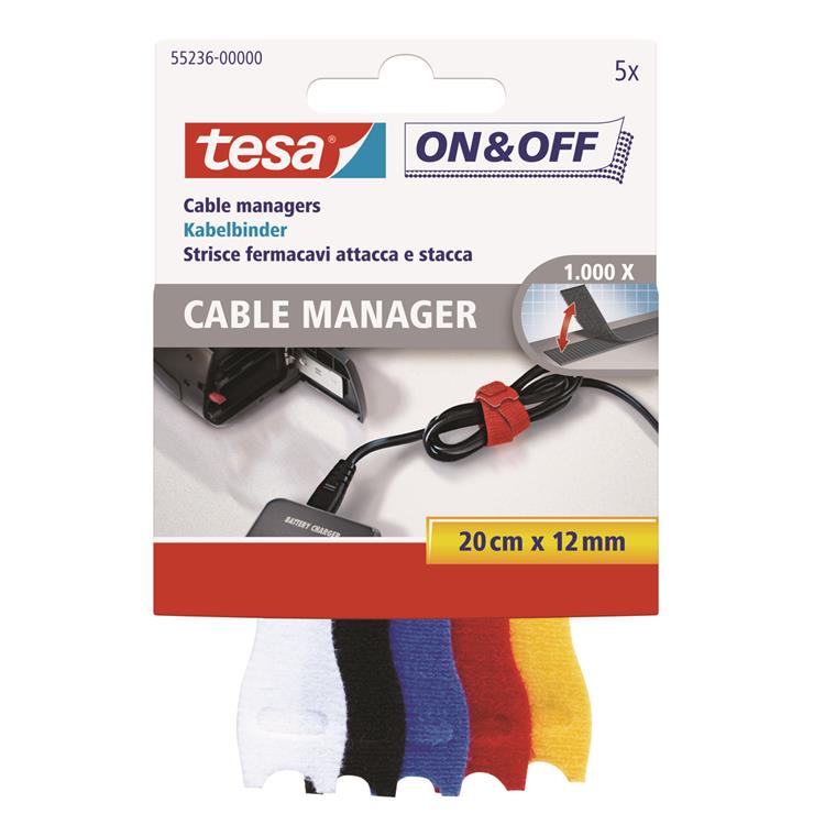 Afbeelding laden in galerijviewer, Tesa 1034988 - velcro kabelm.small clipstr | 12 stuks