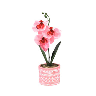 Load image into Gallery viewer, No brand kunst orchidee in pot 28 cm 6 assorti