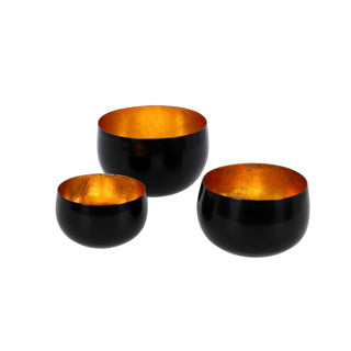 Load image into Gallery viewer, Schaaltjes marrakech black royal set van 3 | 4 stuks