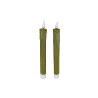 Chargez l'image dans la visionneuse de la galerie, No brand kaars led afstandsbediening groen set2 | 2 stuks