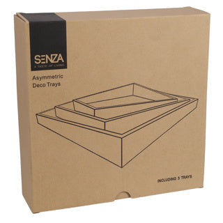 Load image into Gallery viewer, No brand senza dienbladen blauw 30 cm set van 3 | 2 stuks