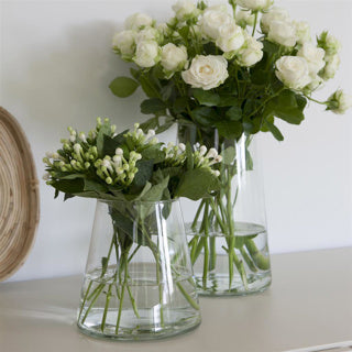 Load image into Gallery viewer, No brand vaas donna 24x17 cm glas | 6 stuks