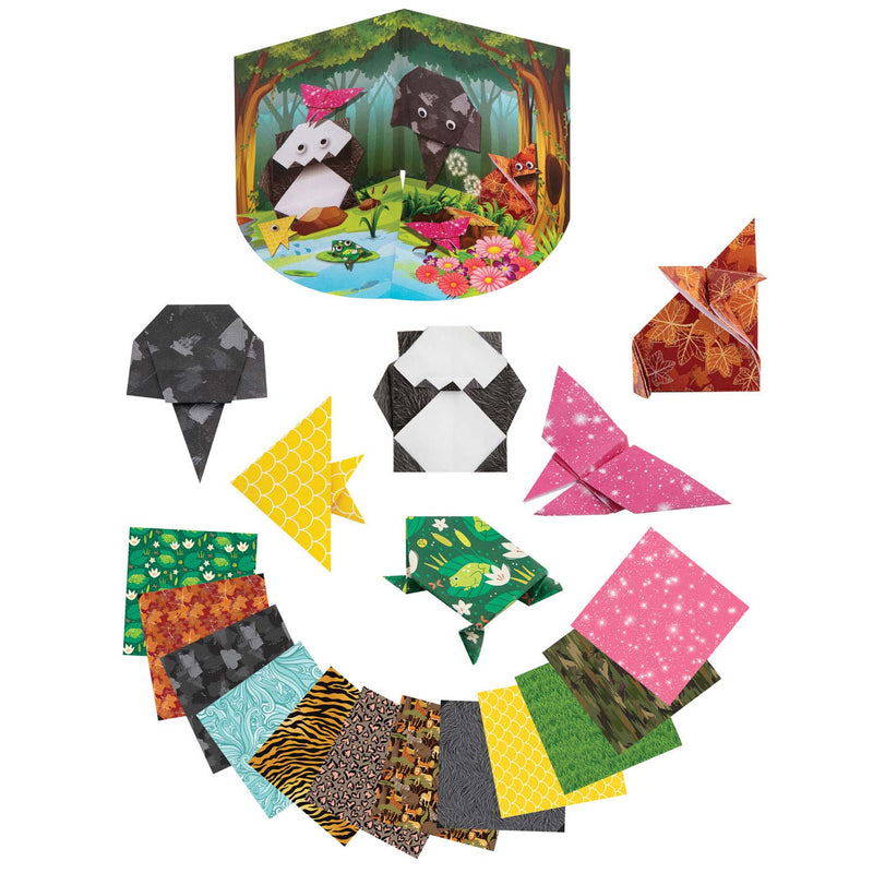 Chargez l'image dans la visionneuse de la galerie, Creative craft group origami vouwen dieren