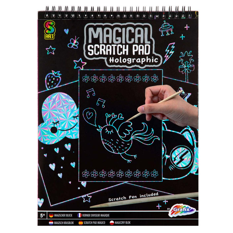 Load image into Gallery viewer, Grafix magisch scratch blok a4